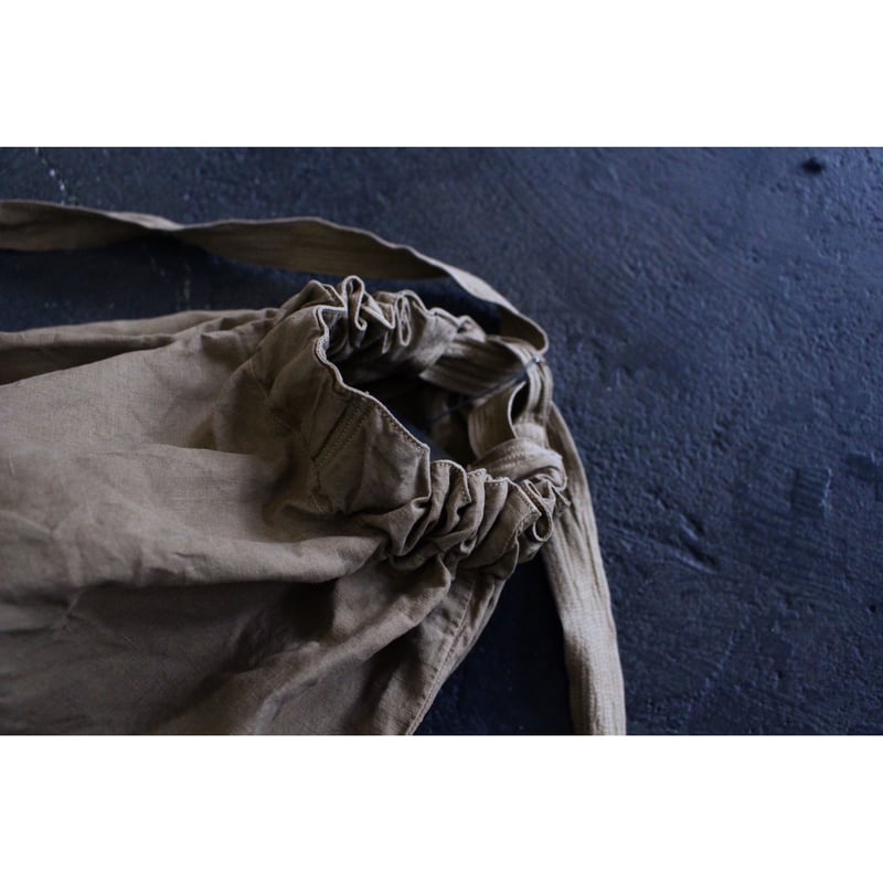 大麻リュック高密度 胡桃(草木染) / MITTAN | SoL