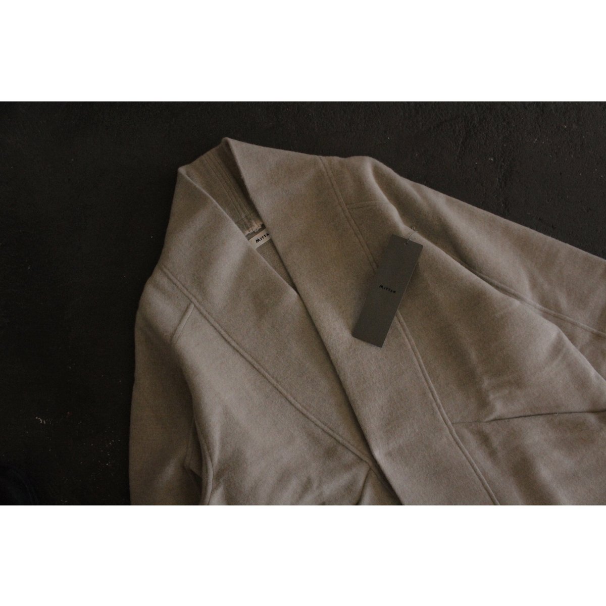 ウールシルクキャメル半纏ブルゾン / MITTAN | SoL
