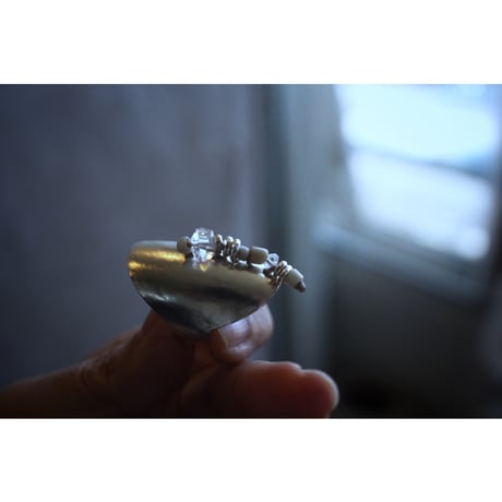 RING01-TALISMAN kalensilver / WONDER FULL LIFE × accessories mau