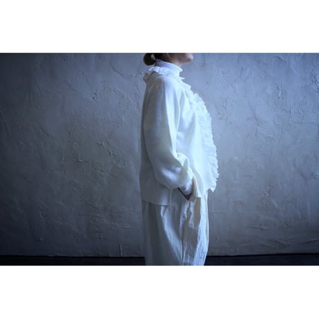 ANTIQUE LACE KNIT CARDIGAN / Gauze#