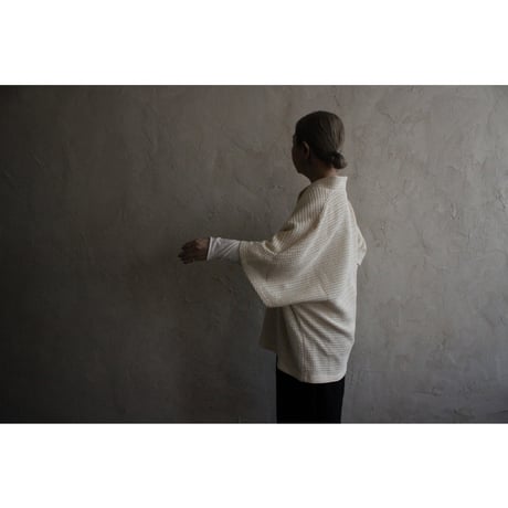 Waffle Russell V Neck 3/4 Sleeve Dolman Knit Pullover / 〼〼:masumasu