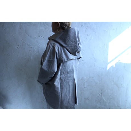 cotton hemp short coat / evam eva