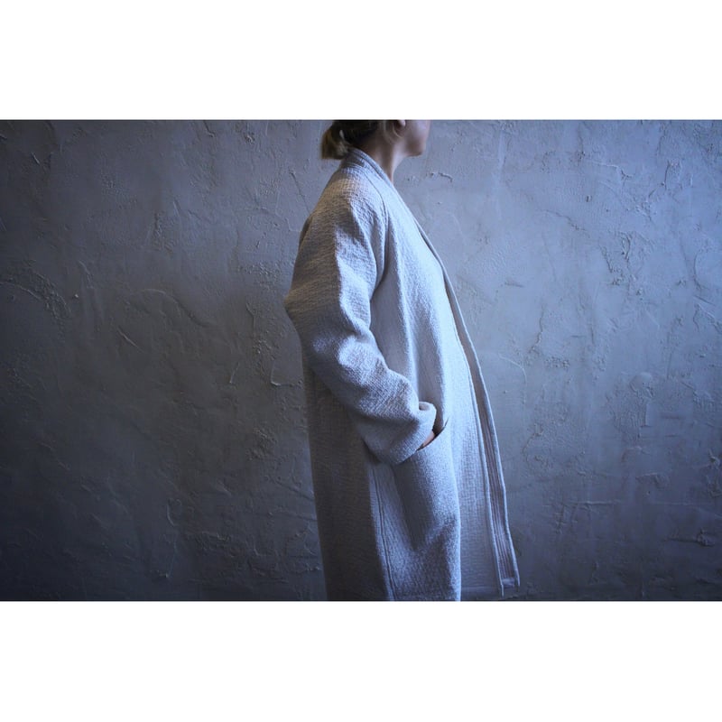 中わた刺し子織羽織コート / MITTAN | SoL