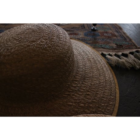 Limited Hat naturalgrass(マライ草) deadstock / WONDER FULL LIFE×chisaki