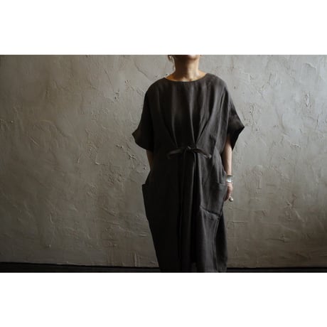 NON-SLEEVE linen viyella / kapoc