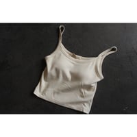 Organic cotton tank / seed and soil