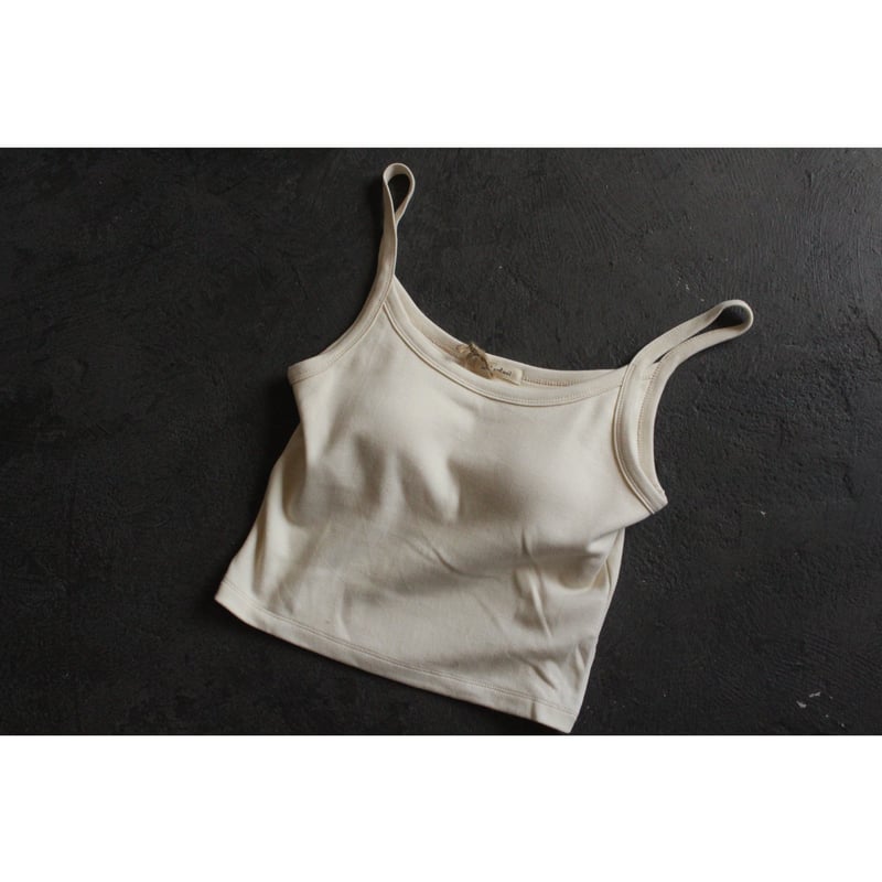 【新品】seedandsoil Organic cotton tank tan 新品】seedandsoil Organic cotton tank tan Tank Top / Organic
