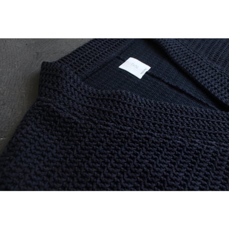 Waffle Russell V Neck 3/4 Sleeve Dolman Knit Pullover / 〼〼:masumasu