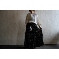 tree of life Kala cotton 切替えギャザースカート / YURTAO