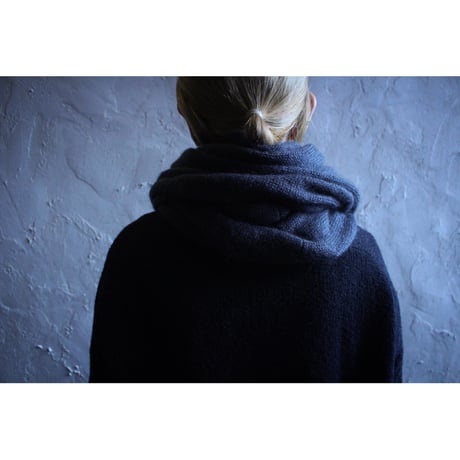 mohair silk loop stole / evam eva