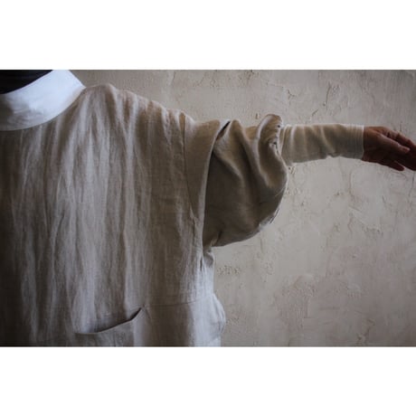PONCHO azuma-daki & handmade linen / kapoc