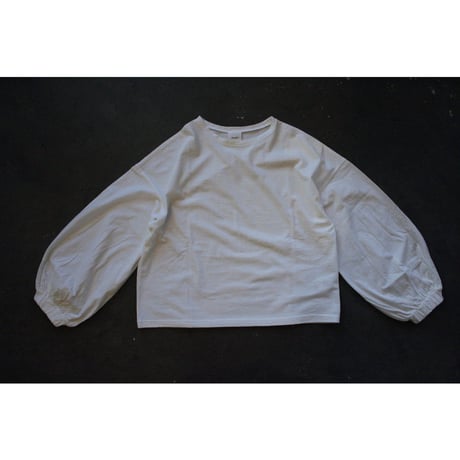 PUFF SLEEVE EASY PULL OVER / Gauze#