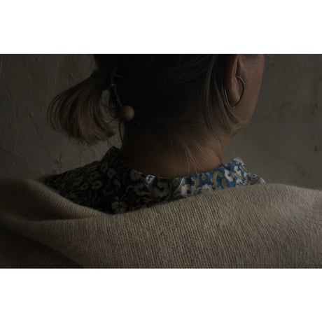 PUFF SLEEVE BLOUSE -limited block print / WONDER FULL LIFE