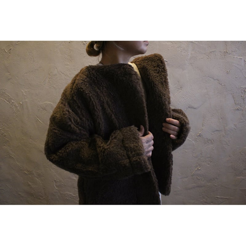 Re Stock】ウールアルパカボアジャケット / MITTAN | SoL