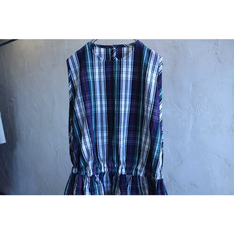 C/Lタータンノースリーブワンピース / homspun | SoL