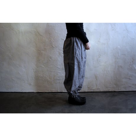 ANKLE TIED PANTS / ROBE de PEAU