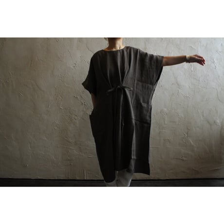 NON-SLEEVE linen viyella / kapoc
