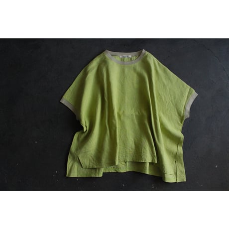 LINEN WIDE PULLOVER TEE / ORDINARY FITS