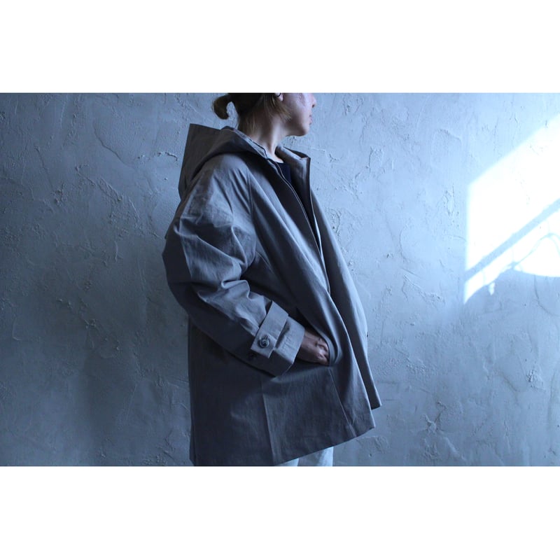 cotton hemp short coat / evam eva | SoL