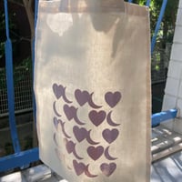 souvenir tote "PINK HEART"