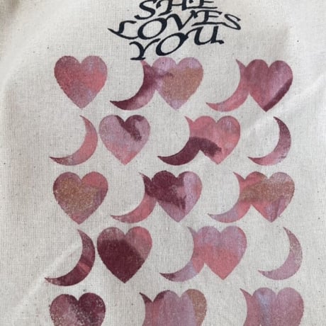 souvenir bag"she loves you"