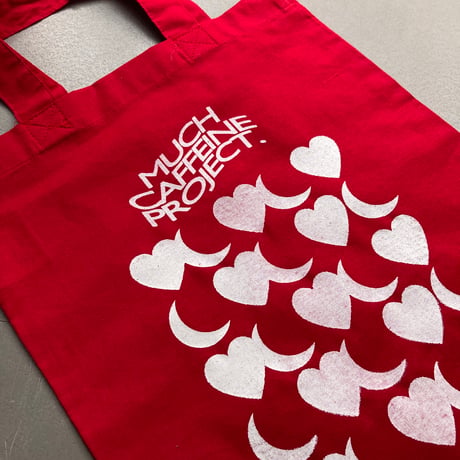 souvenir tote "MUCH CAFFEINE PROJECT"