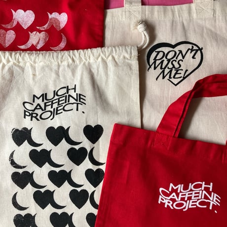 souvenir bag "MUCH CAFFEINE PROJECT"