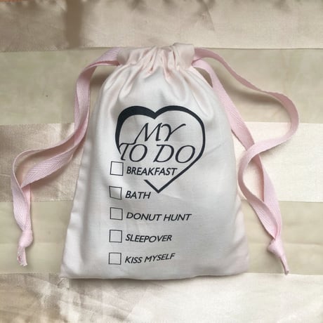 【5月上旬発送】 MY TO DO ♡ pouch