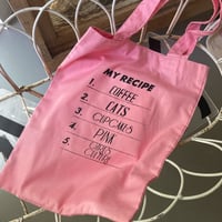 新色❤︎MY RECIPE BAG ( coffee / cats / cup cakes / pink / girls culture )