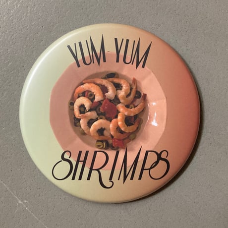 ポケットミラー"yum yum shrimps"