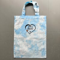 souvenir tote(tie-dye) "DON'T MISS ME!"