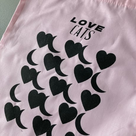 souvenir tote "LOVE CATS"