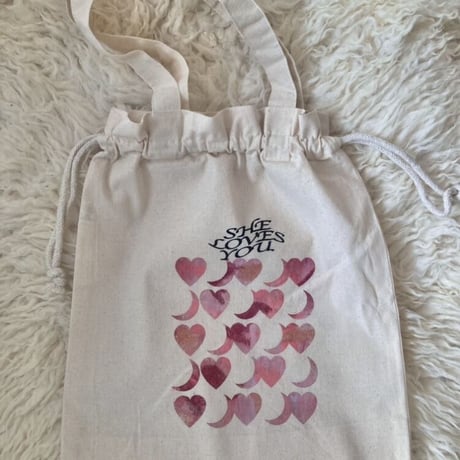 souvenir bag"she loves you"