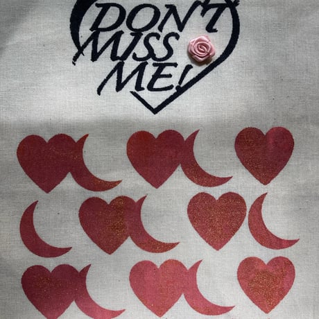 souvenir tote "DON'T MISS ME!"