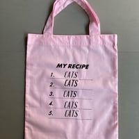 MY RECIPE BAG (cats / cats / cats / cats / cats)