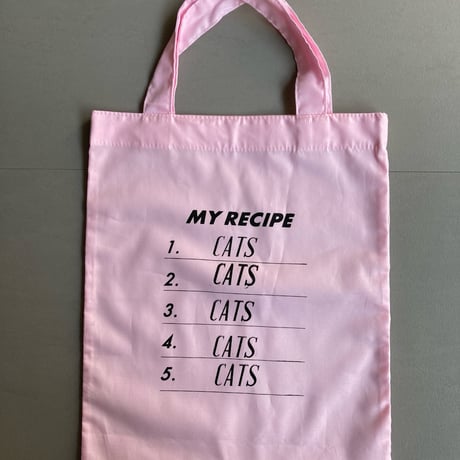 MY RECIPE BAG (cats / cats / cats / cats / cats)
