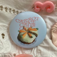【再入荷】ポケットミラー"CARROT CAKE CLUB"