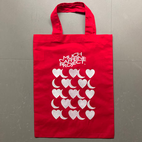 souvenir tote "MUCH CAFFEINE PROJECT"