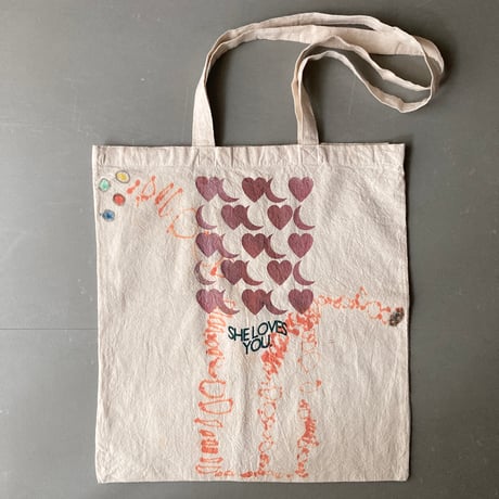 kid's drawing tote (ヴィンテージ)