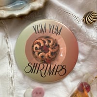 ポケットミラー"yum yum shrimps"