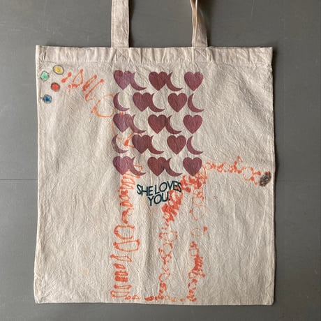 kid's drawing tote (ヴィンテージ)