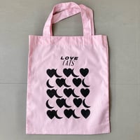 souvenir tote "LOVE CATS"