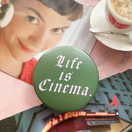 ポケットミラー"Life is Cinema"