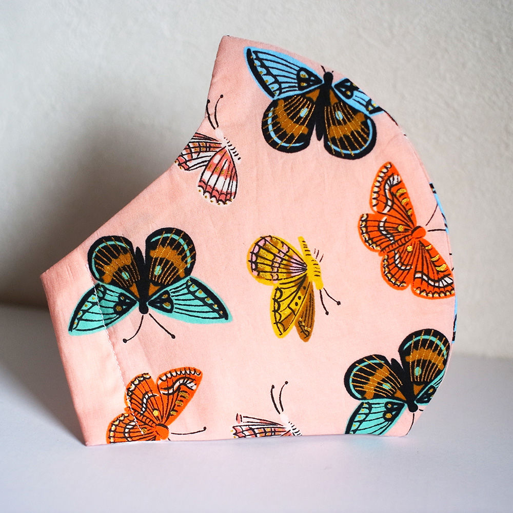 超立体マスク 息苦しくない 手作り布マスク かわいい USAコットン  