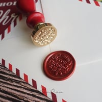 【STAMP】MERRY CHRISTMAS w/t HOLLY【318】【メール便可】