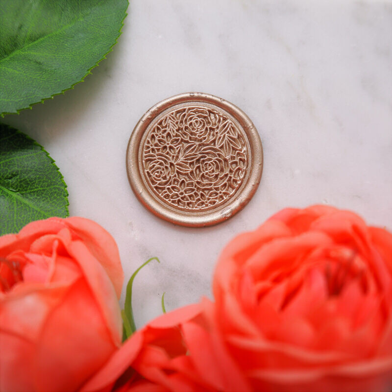STAMP】532：ROSE 03【スタンプヘッド】 | シーリングワックス専門店