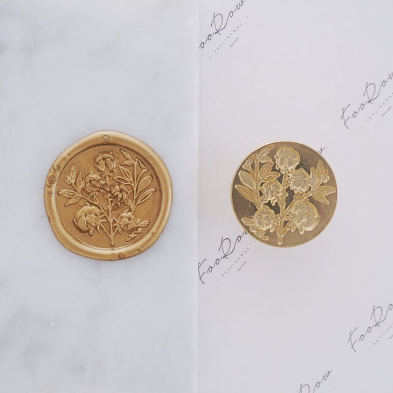 STAMP】562：COTTON FLOWER【スタンプヘッド】 | シーリング