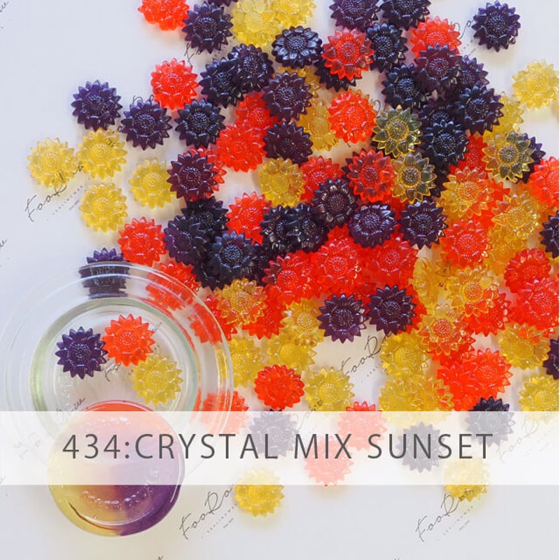PILL】434:CRYSTAL MIX SUNSET【3色35g】 | シーリングワックス