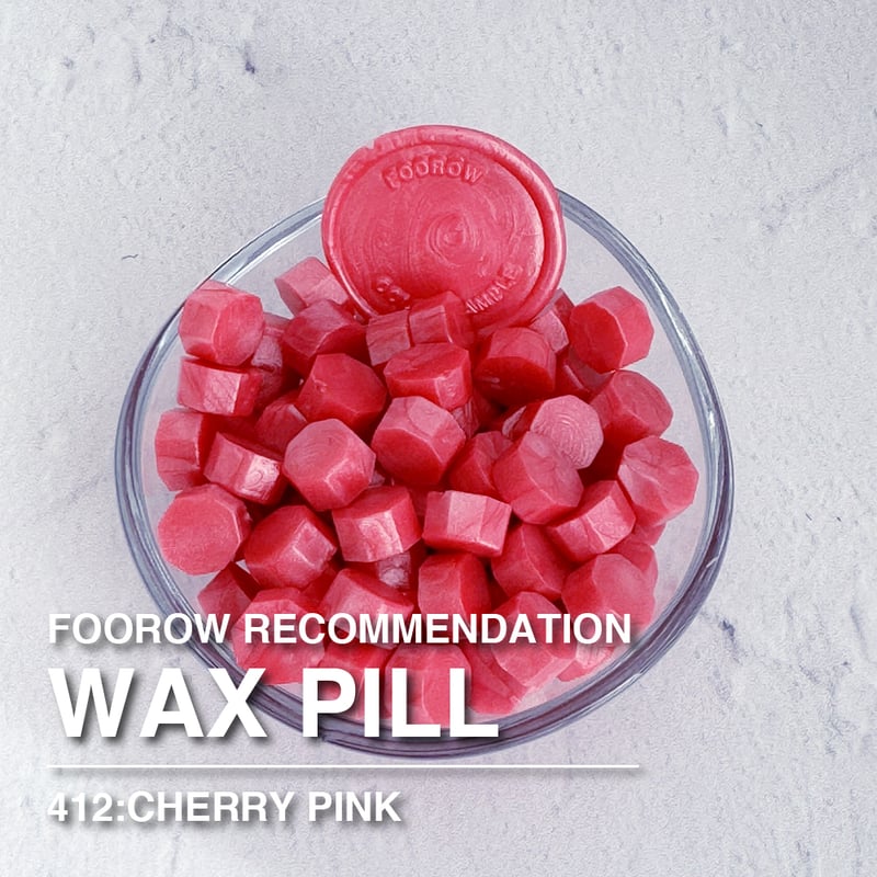 Pinkピンク様　レモンボトル　5本セット PILL】412： CHERRY PINK【ピンク系】【単色35g：約100粒】【パール/メ