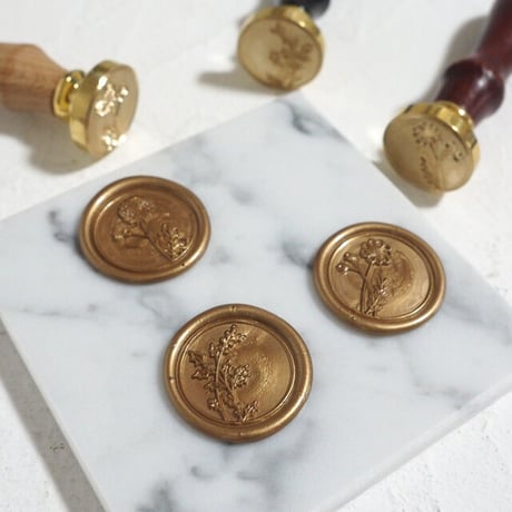 【STAMP】誕生月花シリーズ【10-12月】【スタンプヘッド】